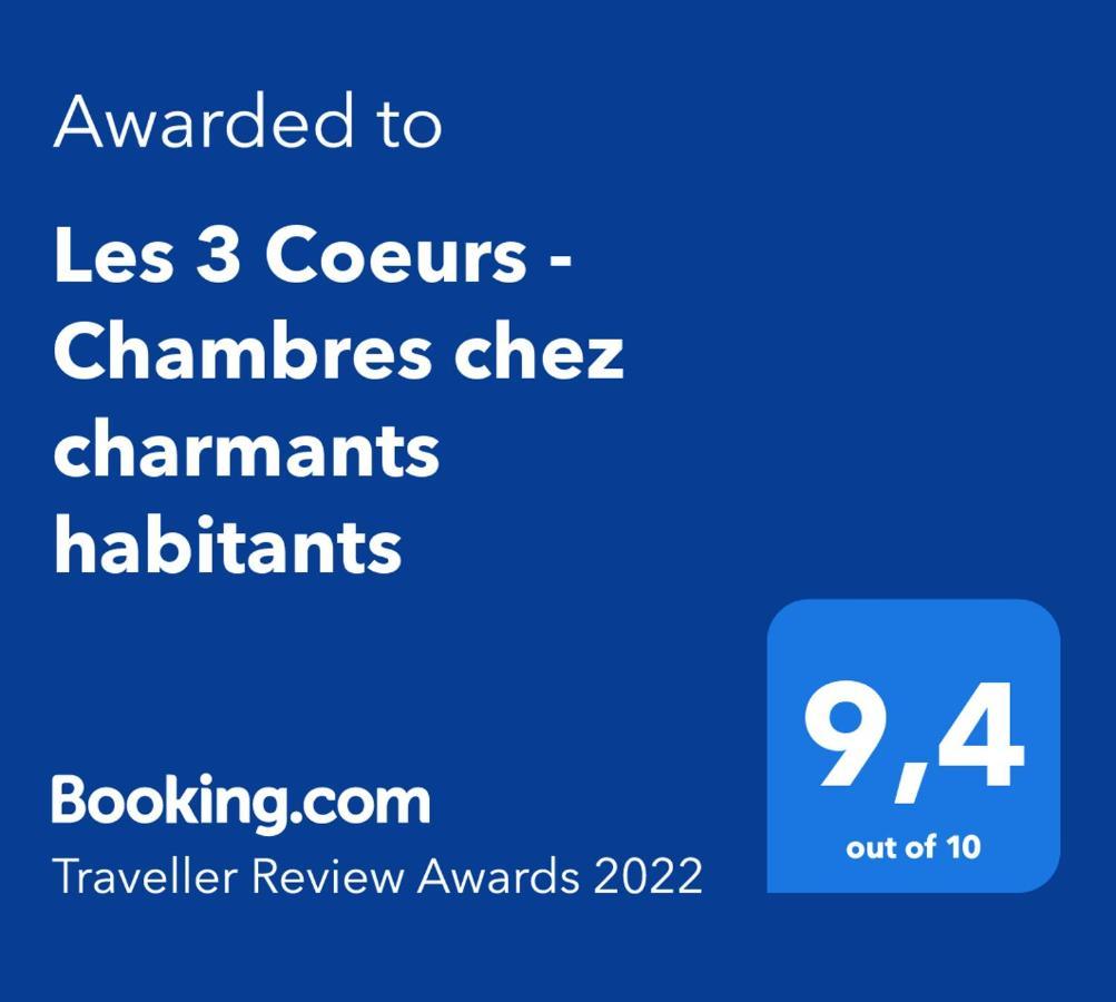 Les 3 Coeurs - Chambres Chez Charmants Habitants Font Экстерьер фото